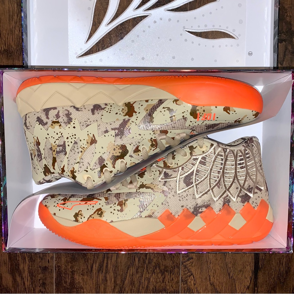 Brand New Puma Mb01 Lamelo Ball Digital Camo